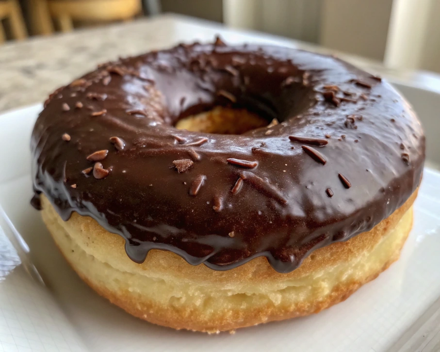 Gooey Chocolate Frosted Donut